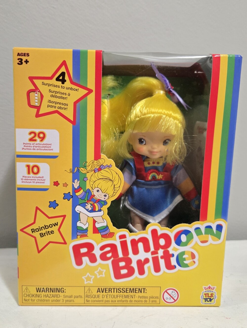 RAINBOW BRITE 5" Fashion Doll 40th Anniversary TLS Toys Loyal Subjects 2024 New
